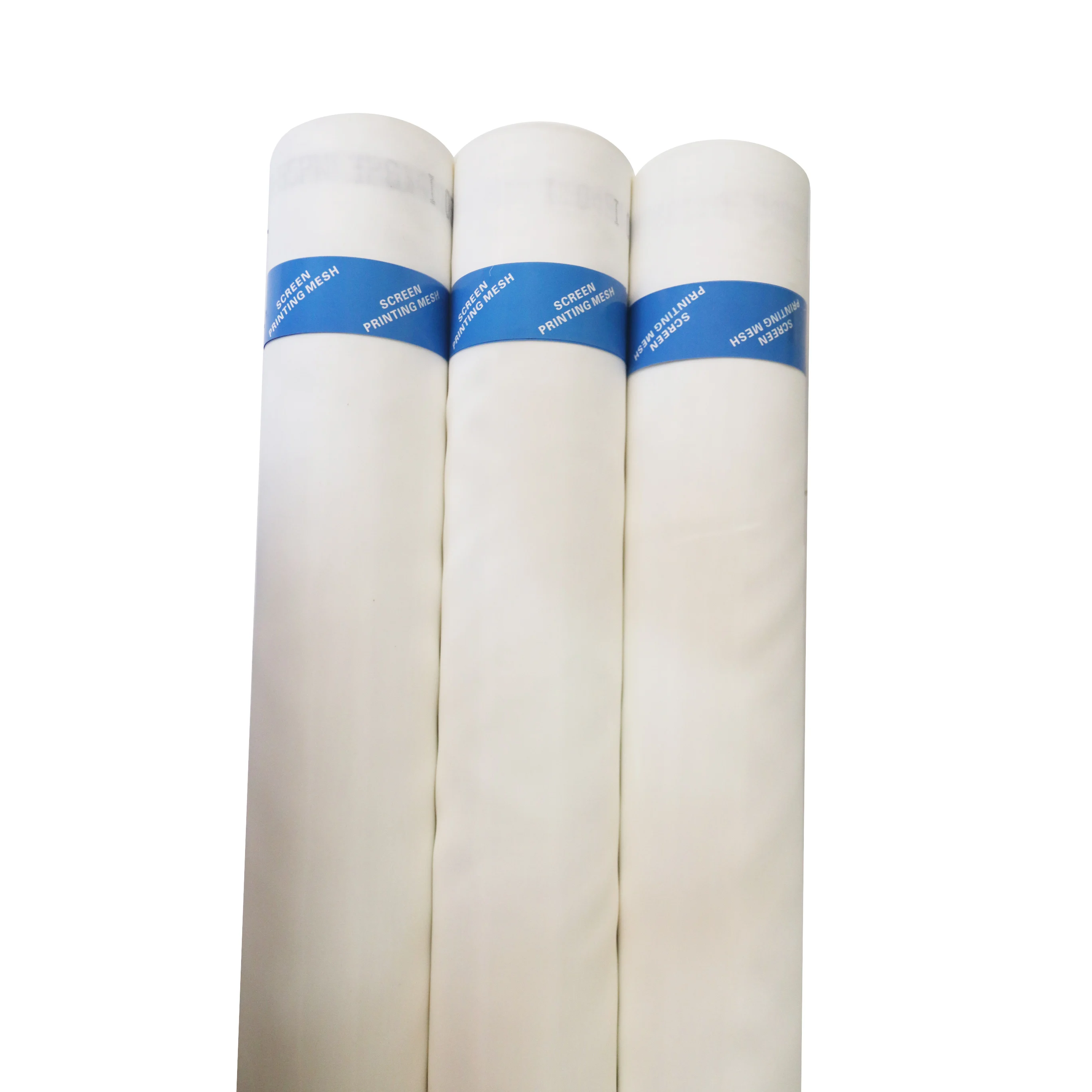 White Yellow 32T 39T 43T 47T 54T 64T 72T 77T 80T 90T 100T 120T Polyester Silk Screen Printing Mesh For Clothing Pattern Printing