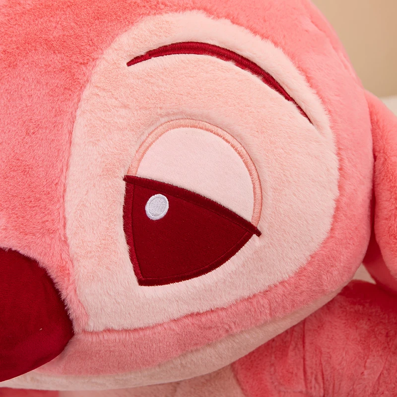 Wholesale customized pink cherry blossom Monster Stitch plush toys cartoon Monster Stitch plush toys