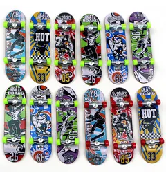 Wholesale Kids Plastic Mini Professional Complete Park Ramp Deck Fingerboard Finger Sports Skateboard Skate Set Toys New