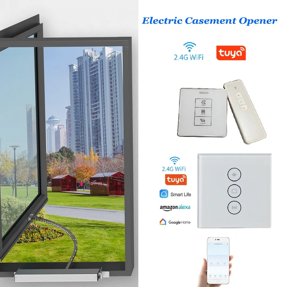 24v  Chain GreenhouseSkylight Electric Vertical Opening Window pusher Flexible Electric Window Opener