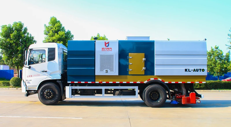 China can be customised Dongfeng Tianjin vacuum cleaner rear-mounted sweeping disc high power dust and coal ash sweeper