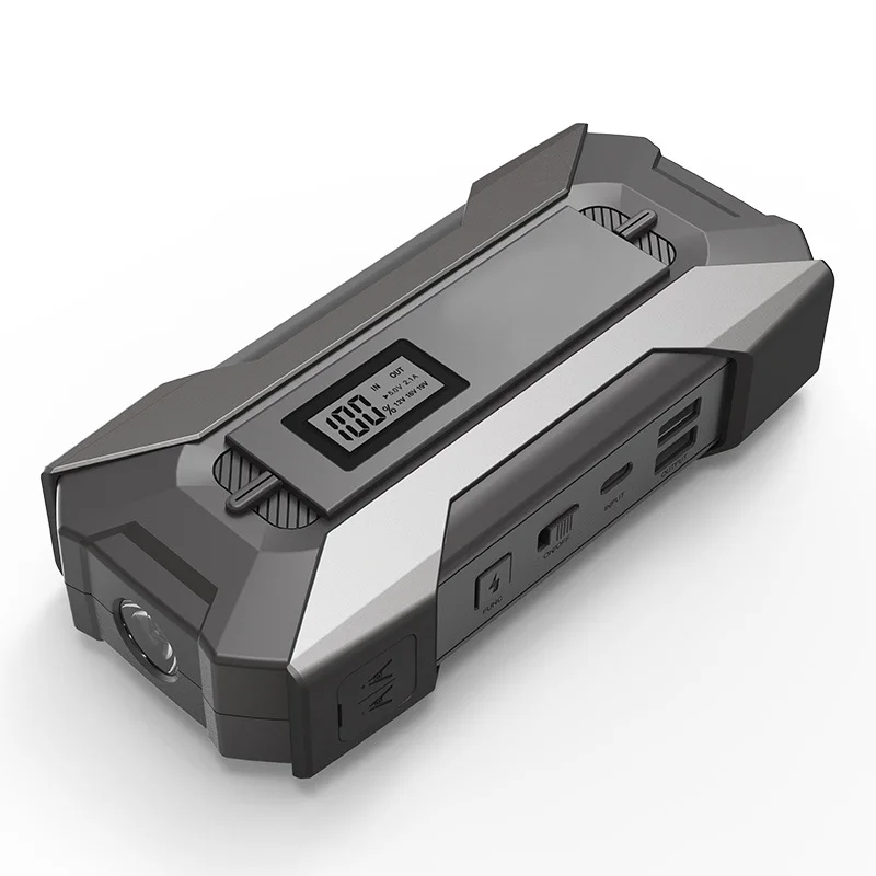 Portable 12V Car Jump Starter Emergency Power Start Power Supply Mini Power Bank Applicable to Car SUV Truck