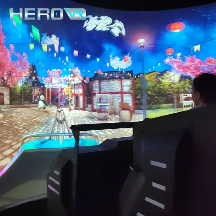 HEROVR  Flight Simulator Digital Cinema Projector Orbital Cinema 3D Bioskop In Visual Feast