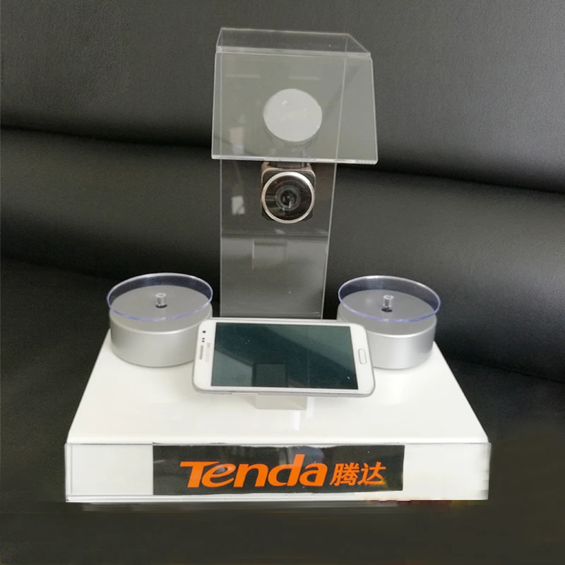 New design clear exhibition PMMA dvr car driving video recorder display stand plexiglass acrylic traveling data recorder holder