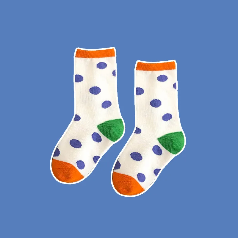 New broken flower garden Princess girl socks bubble mouth Lace Baby middle tube socks