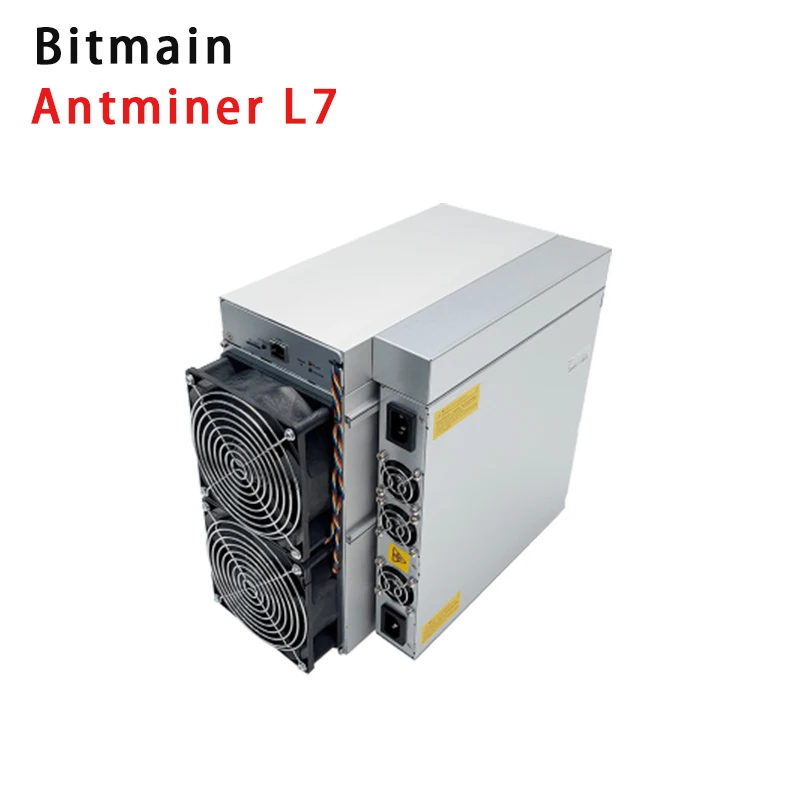 New Bitmain Antminer L7 9500Mh/S Scrypt Algorithm LTC Mining Asic Doge Miner Litecoin Miner Antminer L7