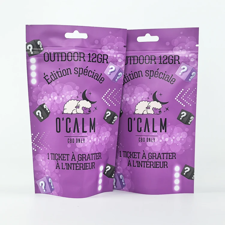 Factory Custom Logo Printing 3.5g - 1000g Matte Anti-Smell Stand Up Zipper Bags Food Grade Candy Packaging  Pouch Mylar Doypack