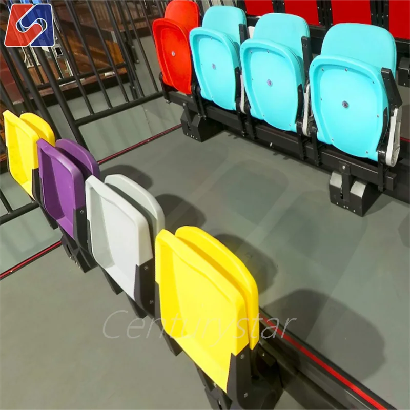 Optional Manual or Electric Outdoor Stadium Seat Telescopic stands  for Sports & Entertainment