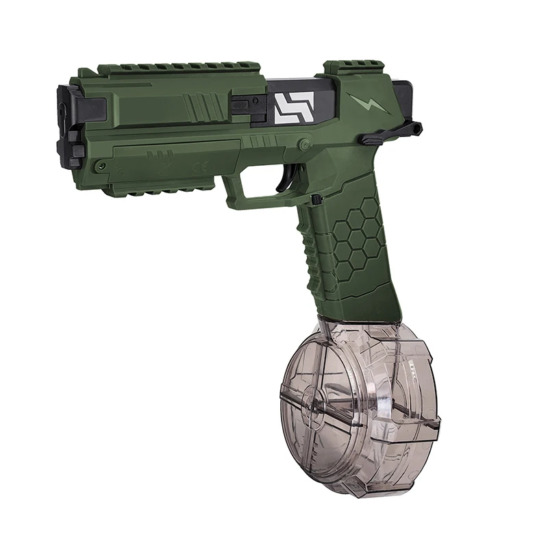 Оптовая продажа новых электрических непрерывных волос пляжные игрушки для воды Locke водяной пистолет