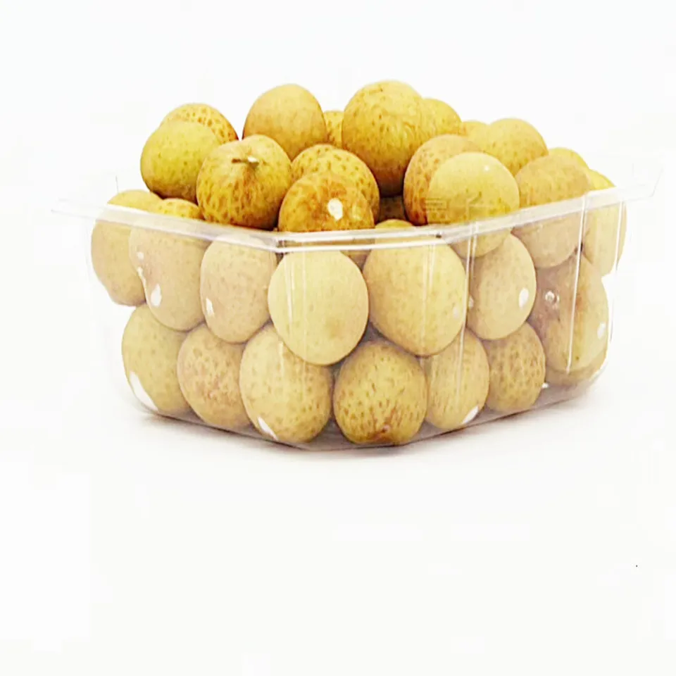 Пластиковый блистерный поднос Shanghai Taiyu с крышкой и отверстиями для упаковки свежих фруктов