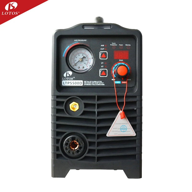 Lotos LTP5500 110v 220V 50A nozzle plasma cutting cnc dc inverter portable mini cnc plasma cutter cutting machine