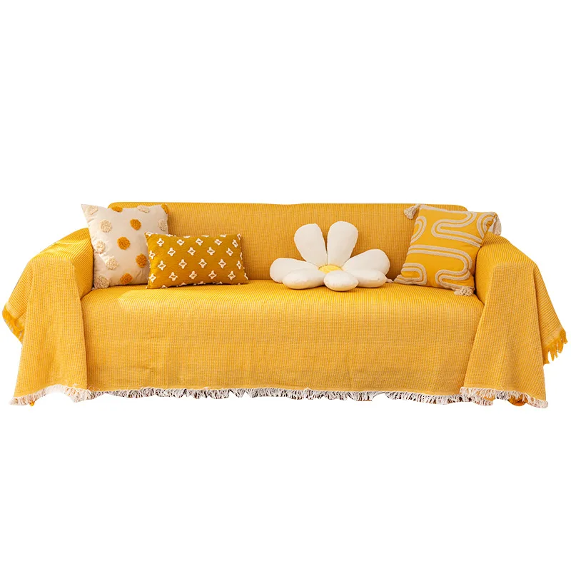 Nordic modern anti-skid antifouling sofa cushion sofa blanket