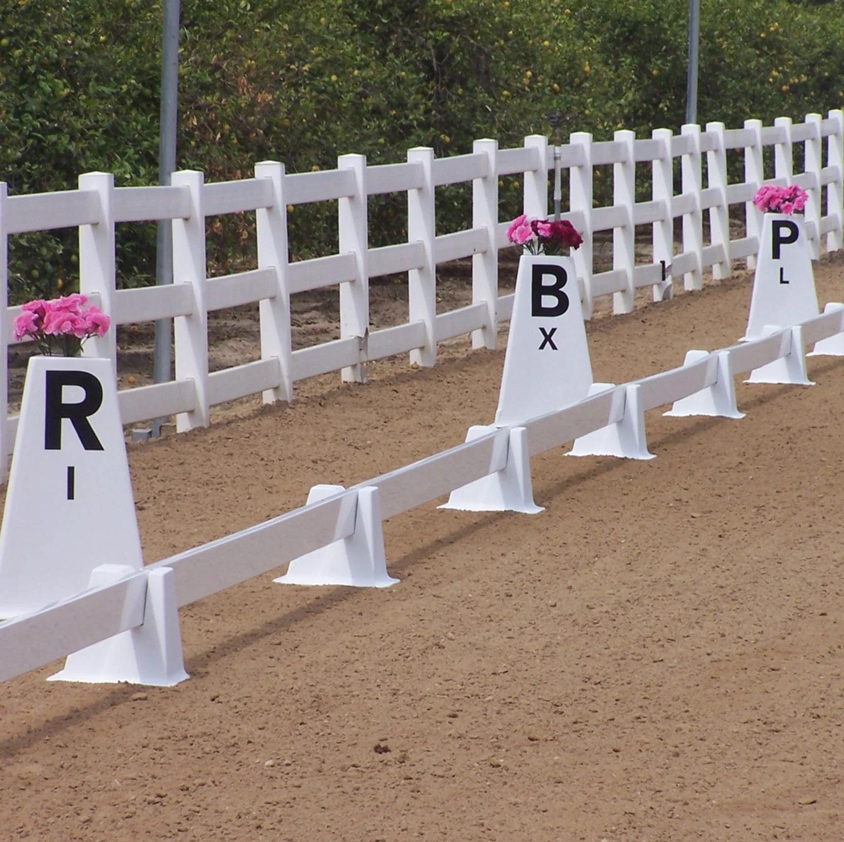 Fentech patent dressage arena fence