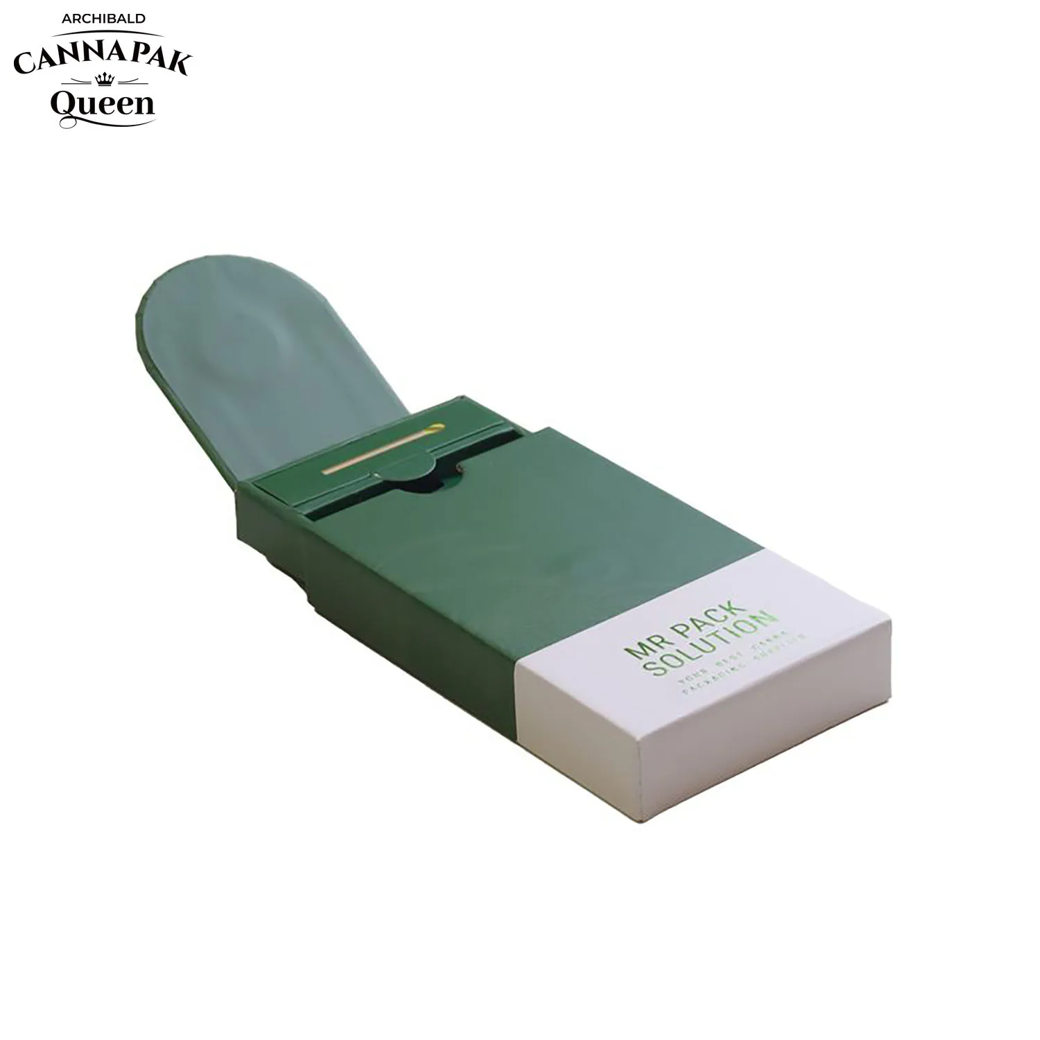 Archibald Custom Size Color Cigarette Packaging Box Logo Printed Cigarette Smoke Case Flip Top Blank Paper Cartridge Boxes