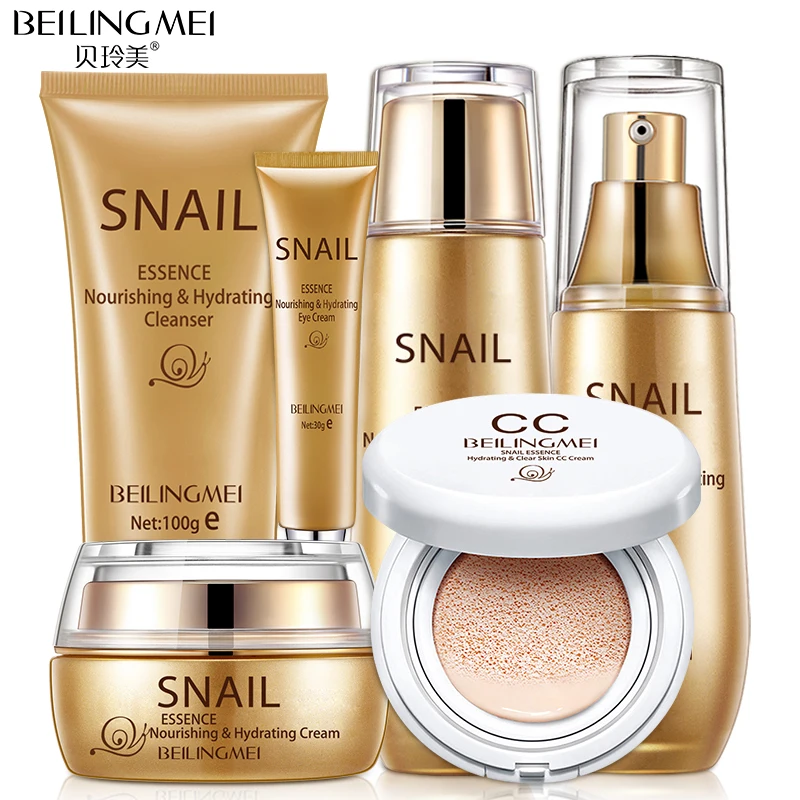 Beilingmei Snail essence Moisturizing&Rejuvenating Six Piece Moisturizing&Firming Skin