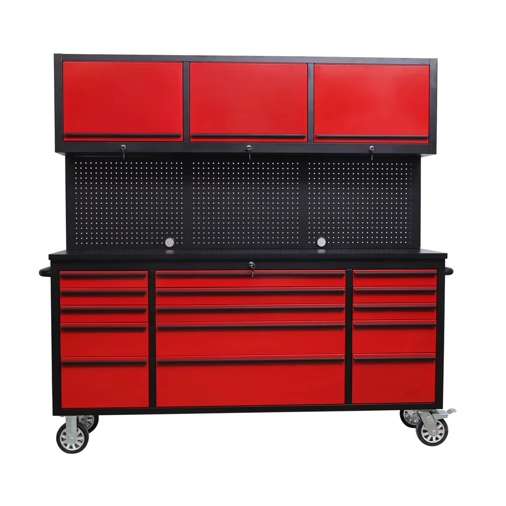 Customized Multi-Size Multi-Purpose Stainless Steel Warehouse Garage Storage Tool Rack With Wheels
