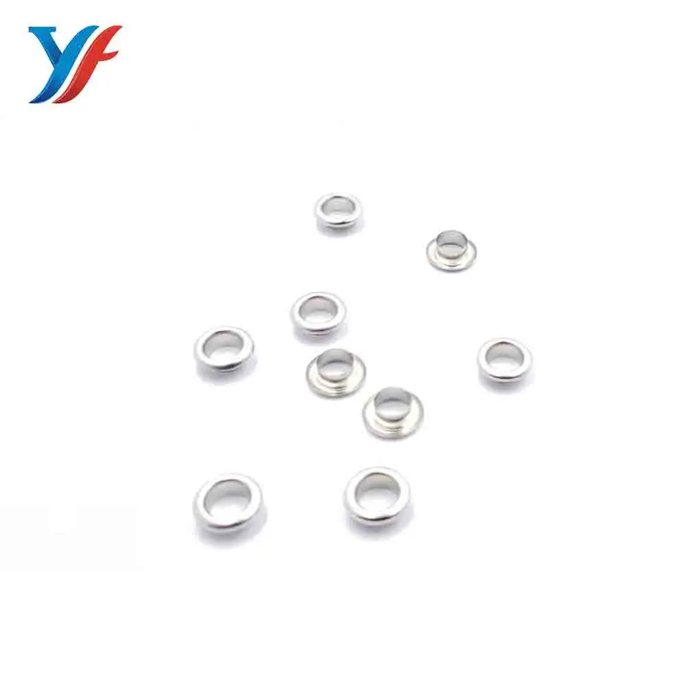 Custom aluminium/grass/iron metal eyelets for file/garment