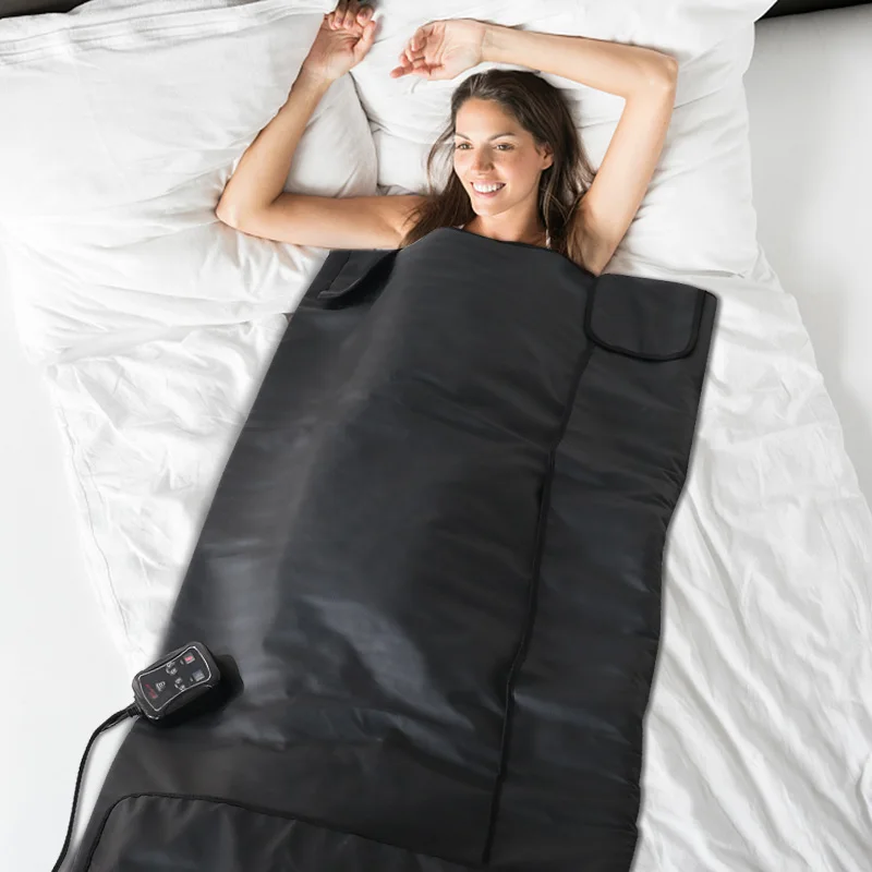 Guangyang Customizable sauna blanket high quality infrared sauna blanket Body Wrap Slimming Infrared Thermal Blanket
