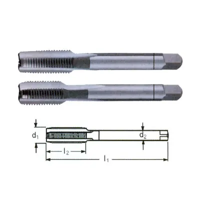 Straight groove fine thread thread insert tap ST8 * 1