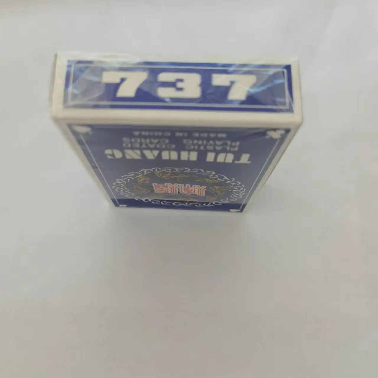 WHOLESALE CUSTOM 737 TUI HUANG PLAYING CARDS CARTAS NAIPES