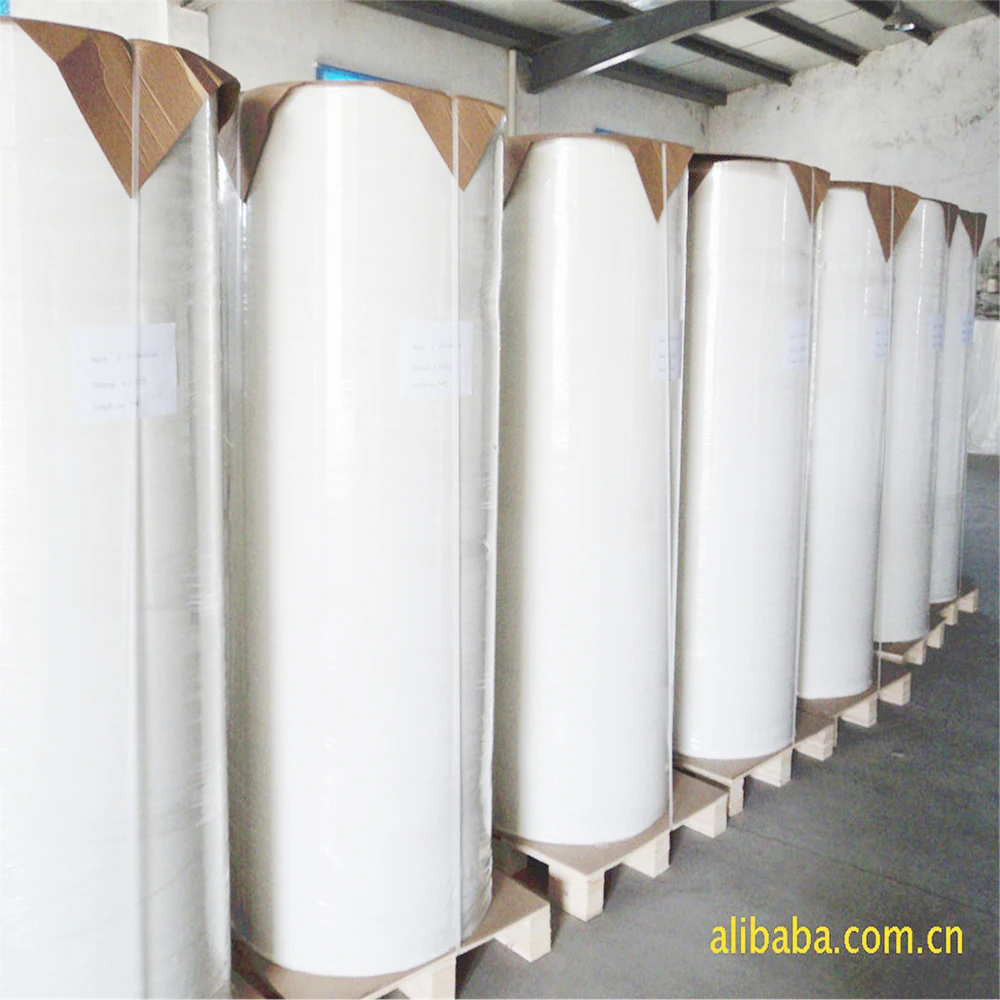 Industrial Mesh Fabric Scrim Polyester Greige Fabric Lamination Mesh Backing Cloth