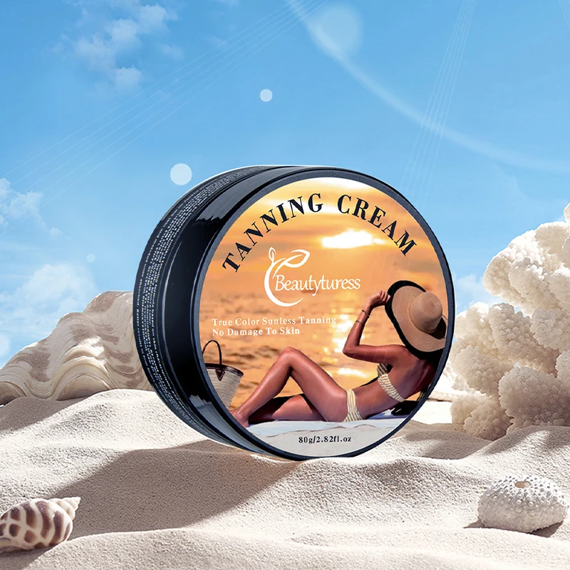 Tanning Cream Fast Bronzing Butter Premium Tanning Accelerator Sunbed Cream Raspberry Seed Oil Tanning Cream