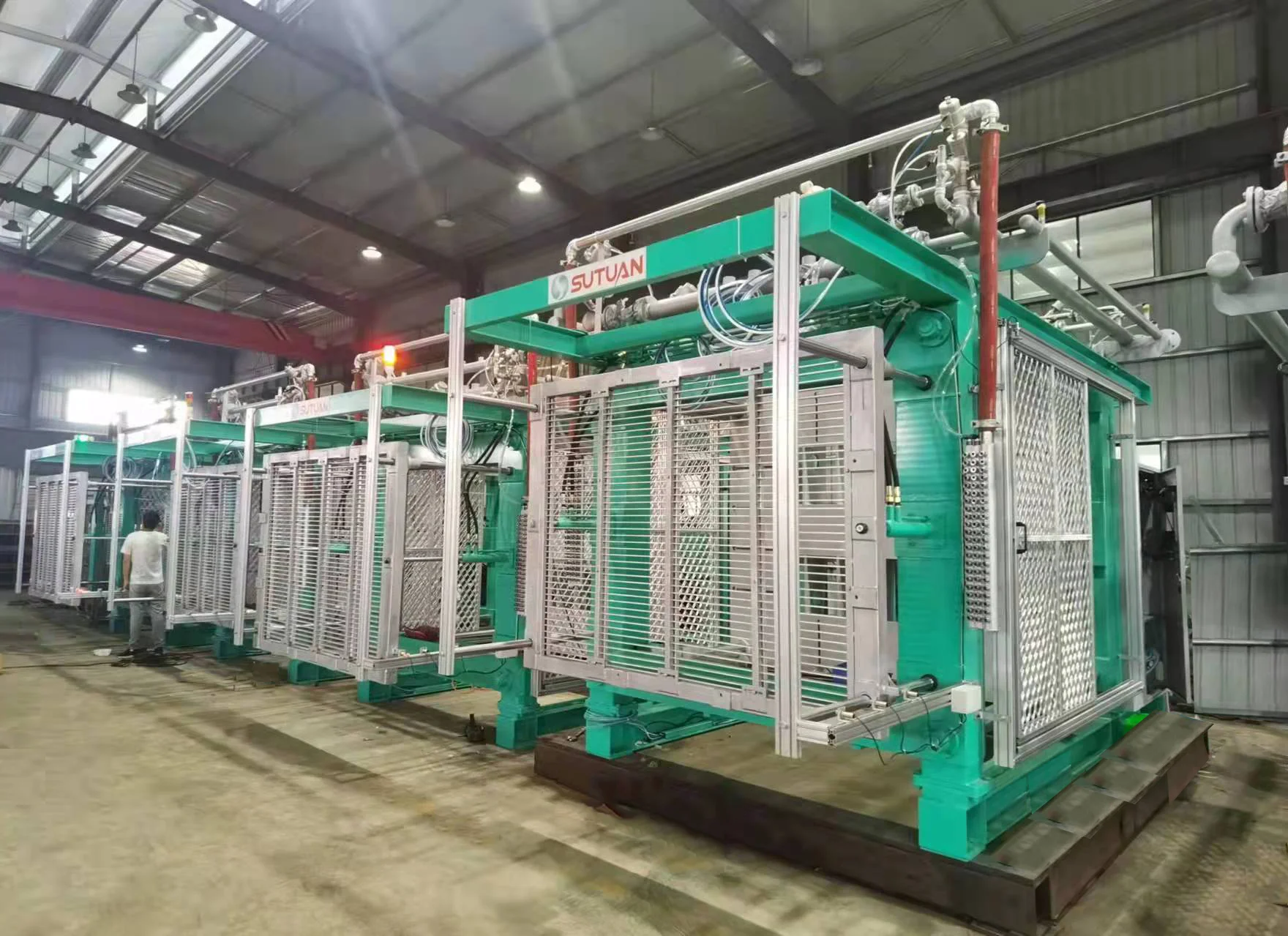 Qihang Automatic Polystyrene Foam Making Machine buy styrofoam boxes