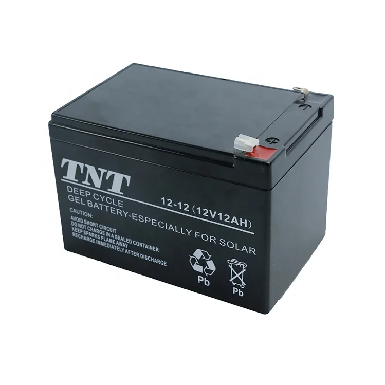 12v 80ah 24kg TNT deep cycle ups lead acid storage 12v gel car battery