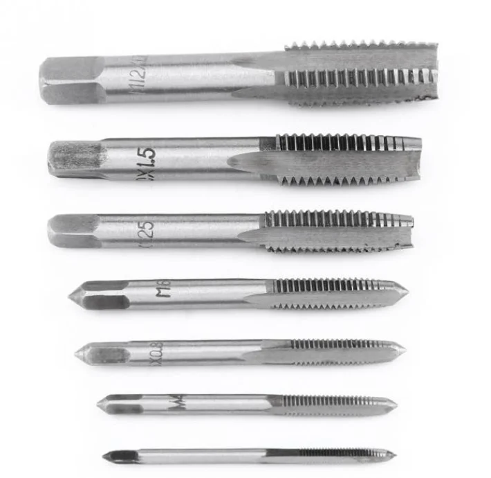 Good Value Straight Grooved Tap M3 M4 M5 M6 M8 M10 M12 Thread Tap Straight Grooved Hand Tap Thread Cobalt Drill Bit