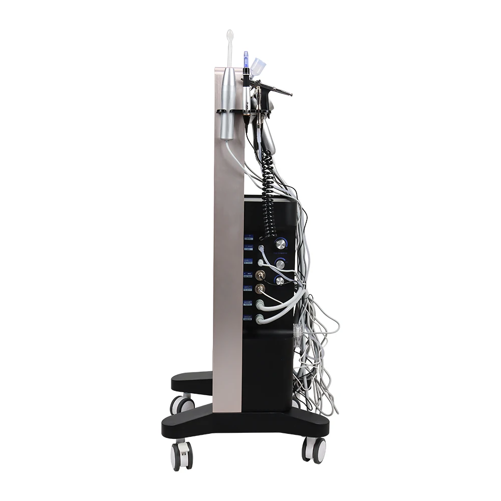 Newest 13 in1 aqua peel up oxygen hydra deep cleaning facial machine hydra microdermabrasion Machine