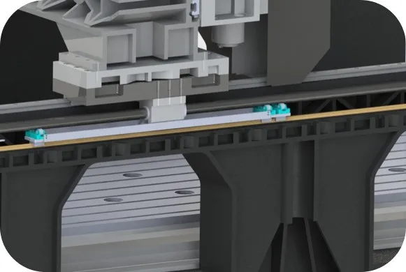 Separate Structure Bridge Type Gantry Machining Center Portal Machining Center