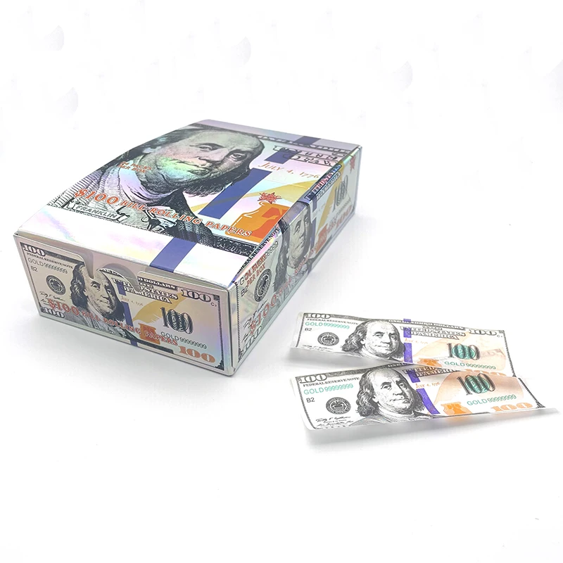 bros new product dollar style custom logo brand smoking tobacco rolling paper