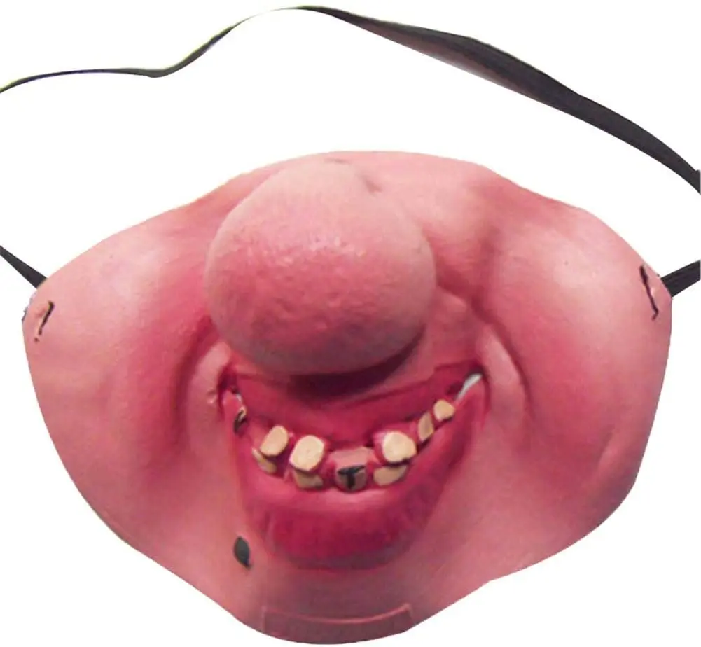 Wholesale Funny Half face horror mask  Half Face Mask / Bar Dance Party  Halloween Mask