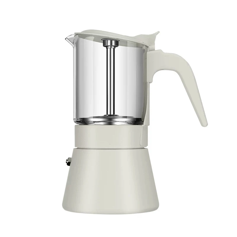 Wholesale High Quality SS304 Stovetop Espresso Stainless Steel Moka Pot Coffee Maker For Home Camping