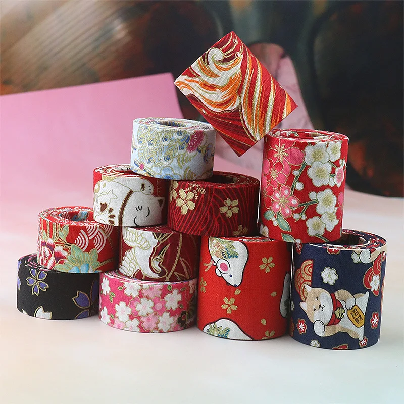 Wholesale Fold Ribbon Binding Bias Tape for Clothing Cotton Webbing Strap