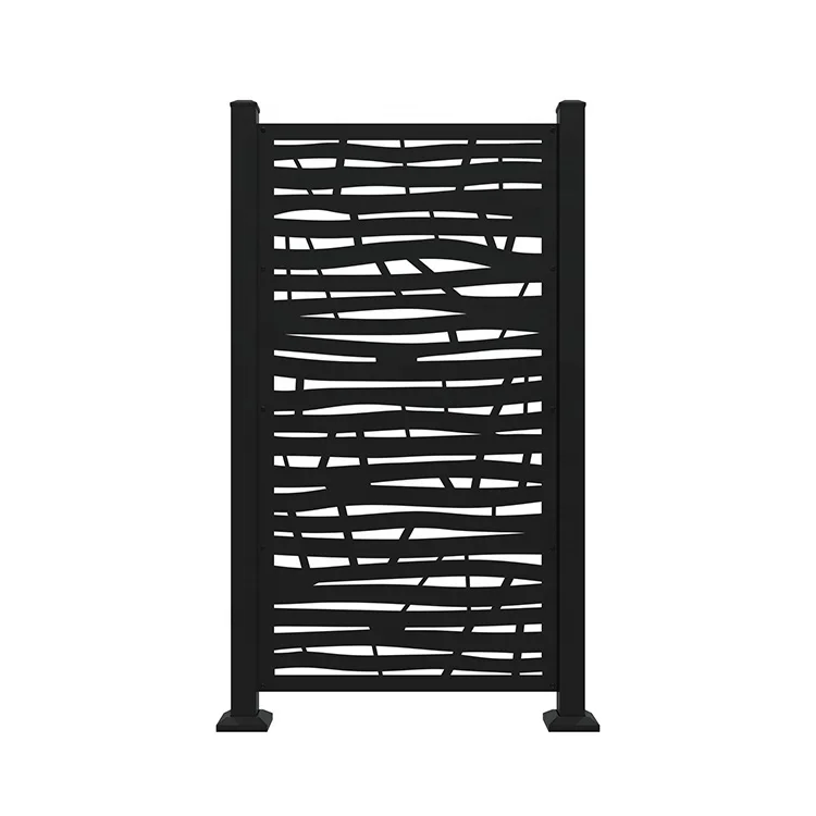 Privacy aluminum screen