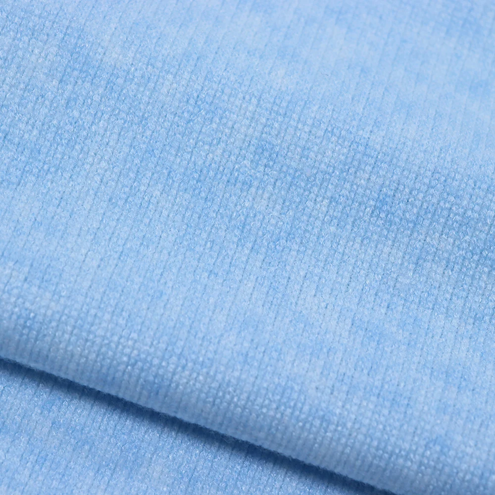 Best selling RIB FABRIC 15% nylon spandex 1x1 ribbed fabric for women garment