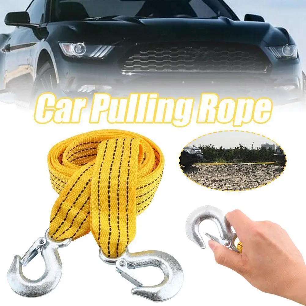 Ropenet  manufacture heavy duty durable flat outdoor truck car recovery towing strap rope for towing emergency rescue