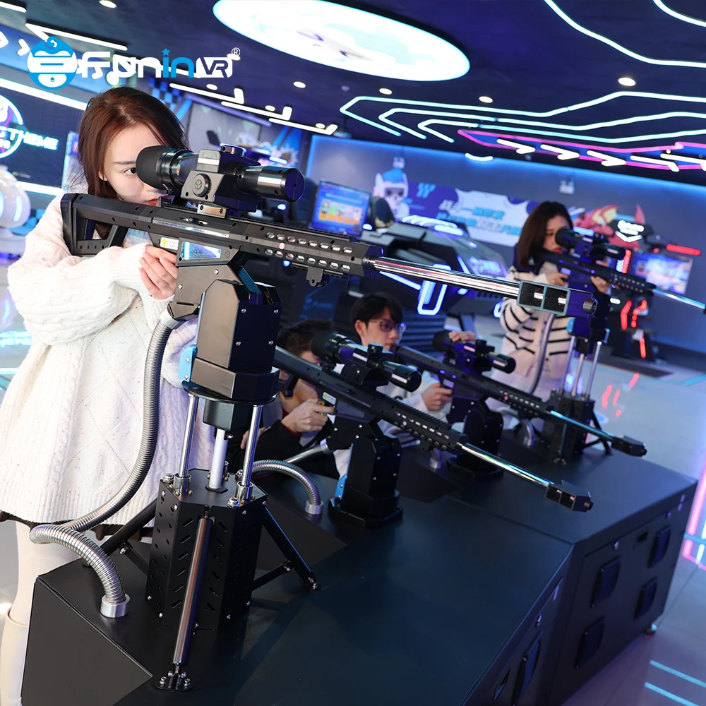 Indoor Amusement Park Games  Coin Operated Shooting Zombies Arcade Game Vr Shoot Game simulator