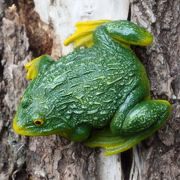 Miniature Frog Garden Statue Resin Handicraft Horticulture Potted Adornment Bonsai Mini Outdoor Accessory Figurine