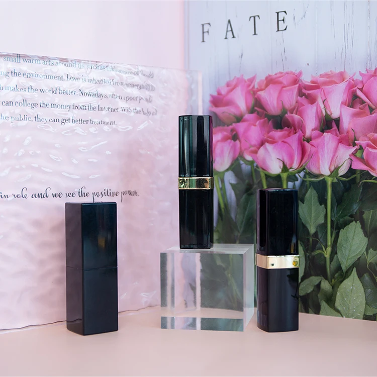 REMAX High Quality Custom 3.5g Aluminium Metal Silver Empty Lipstick Tube New Fashion Cheap Cosmetics Lipstick Container Tube