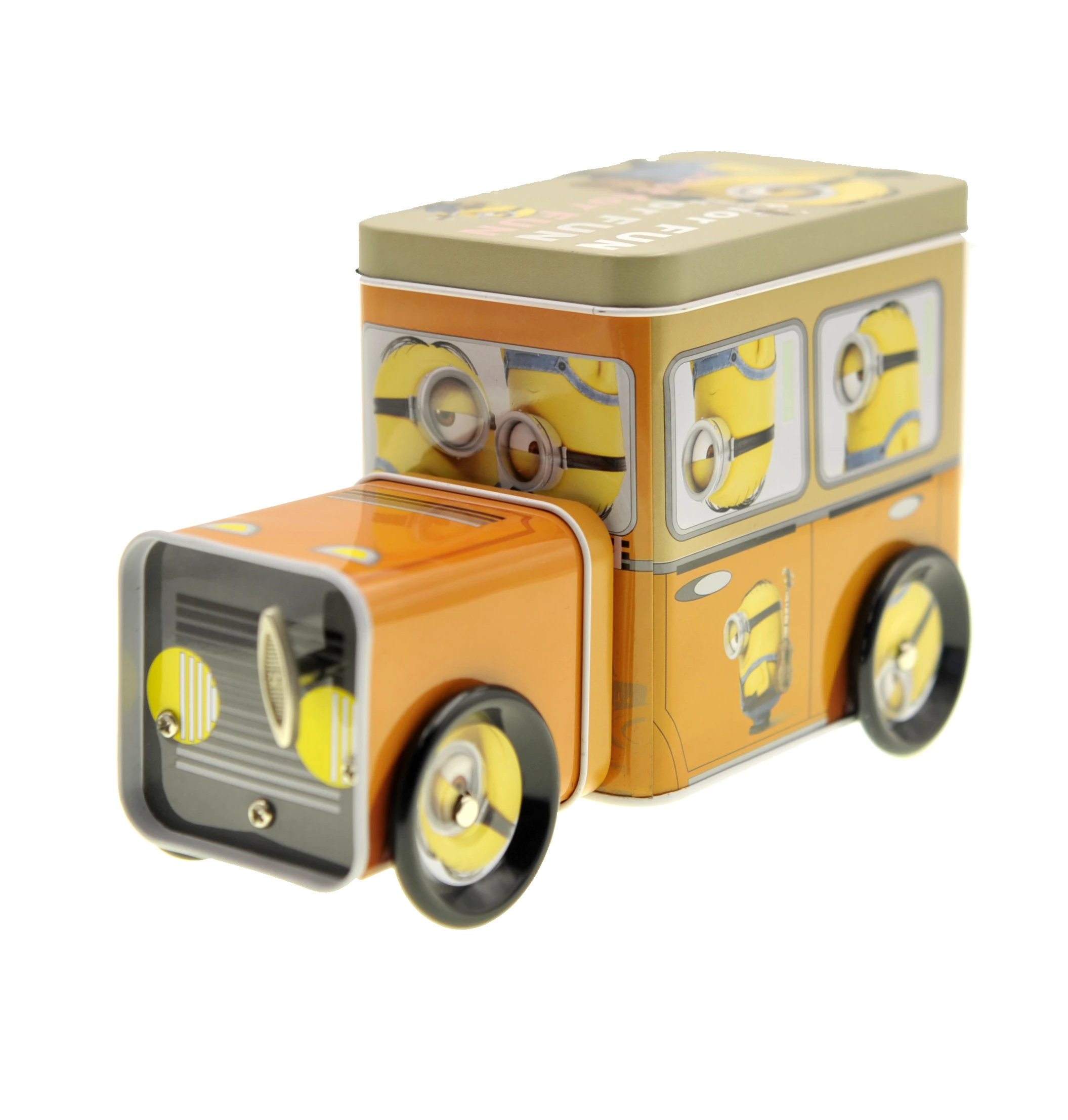 Factory directly supply empty car shape tin candy box gift box