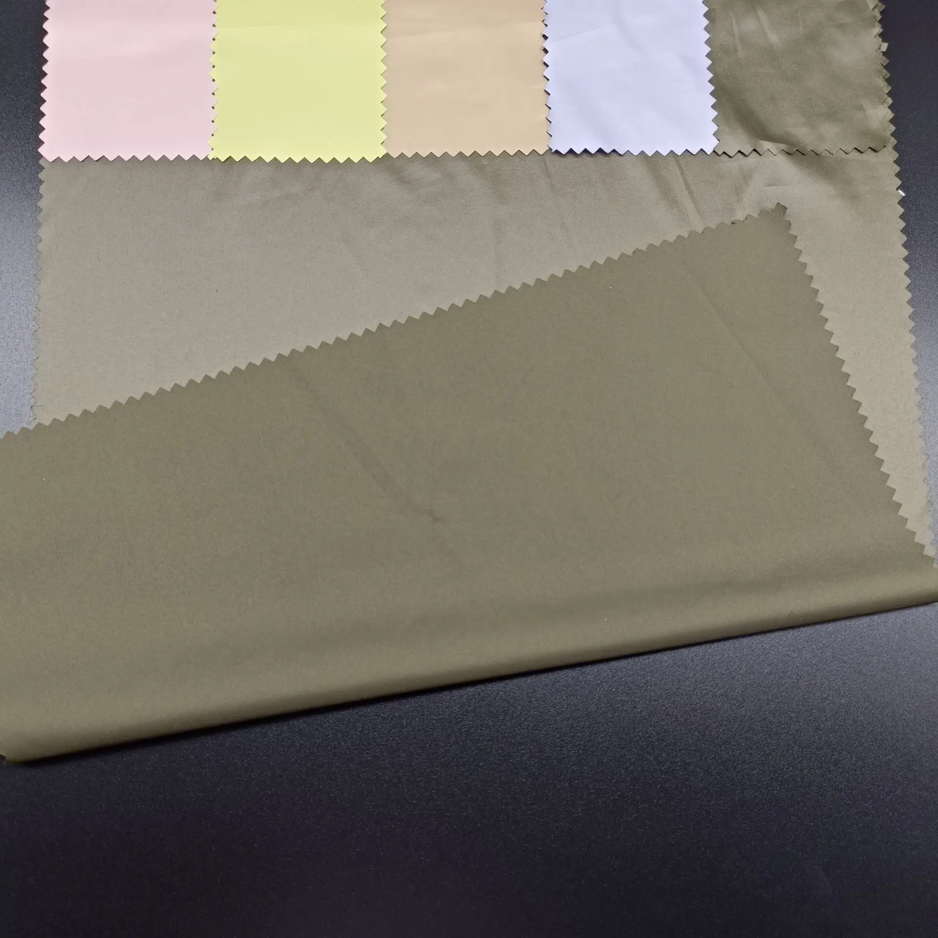 down proof microfiber fabric 100 polyester waterproof fabric polyester pongee stock lot fabrics in china