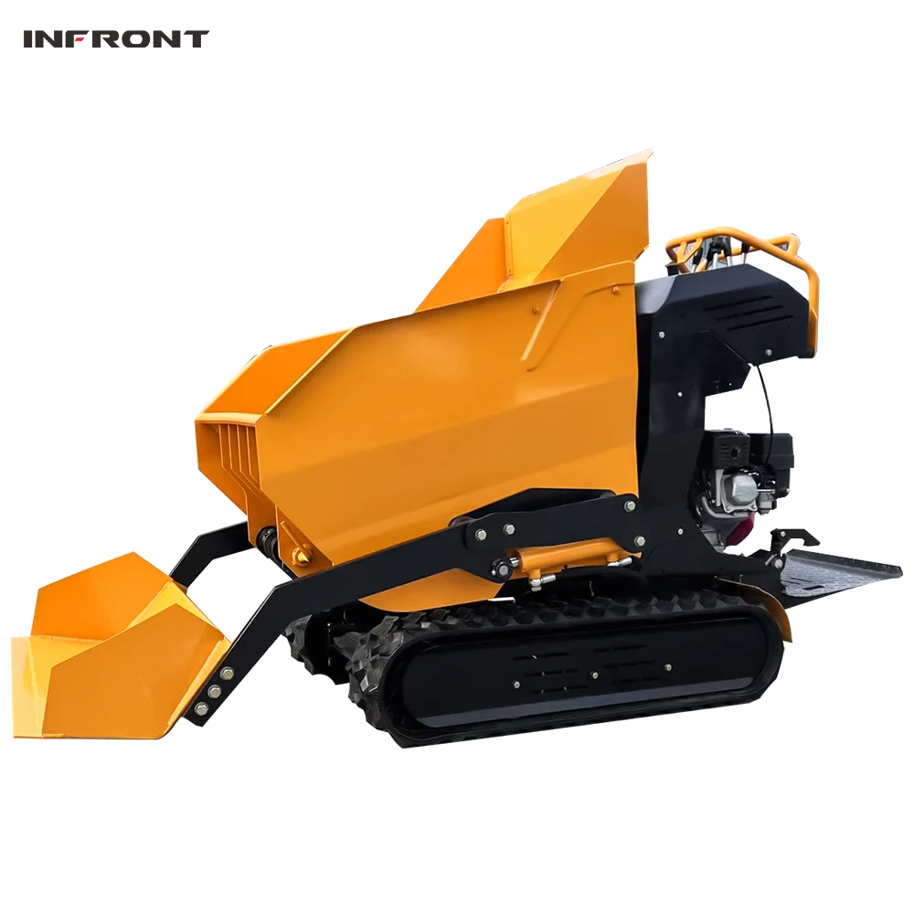 Mini dumper crawler mining dump truck 300kg dump truck for sale