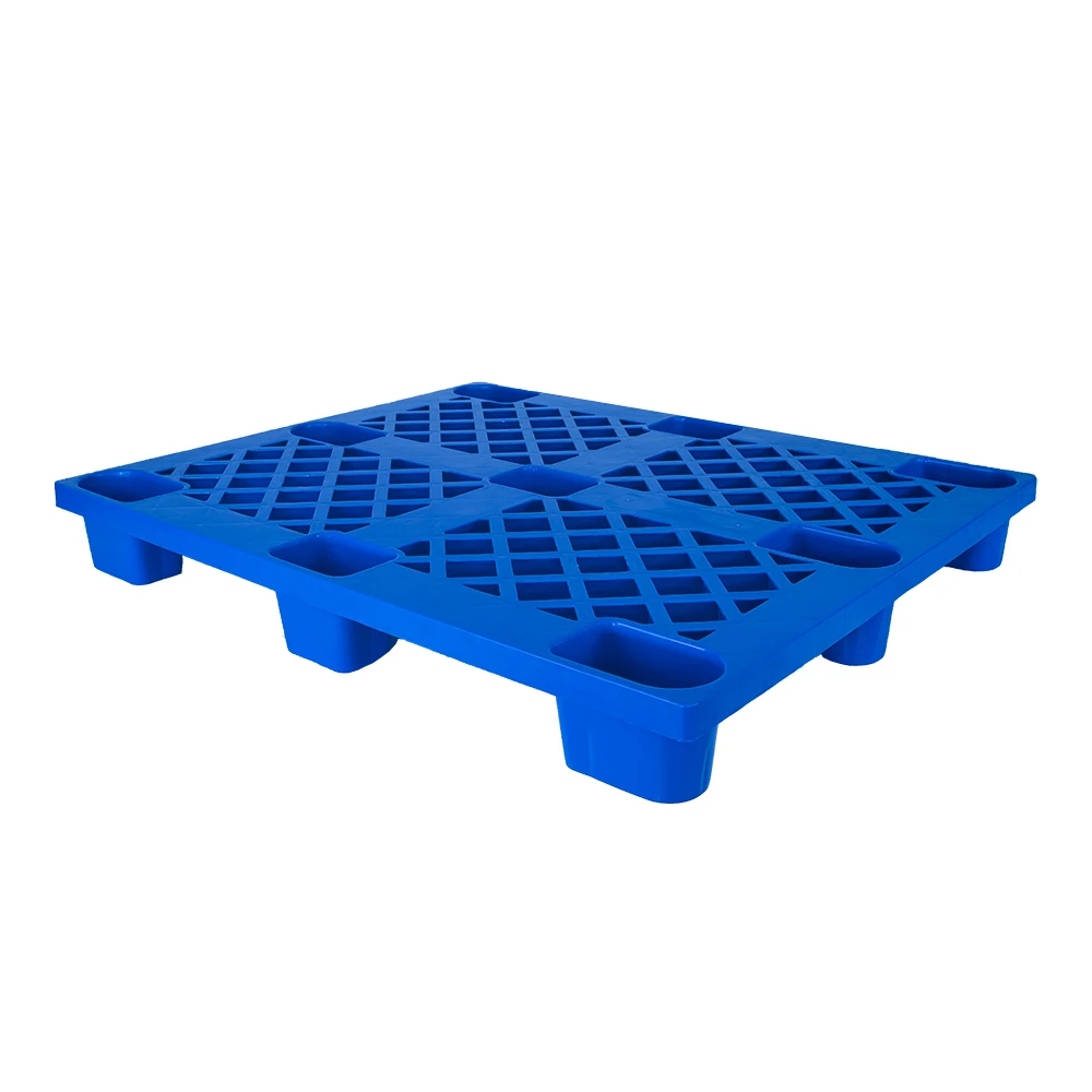 Hot Sale HDPE Material Mesh Grid Nine Feet Nestable Euro Single Side Face Plastic Pallet