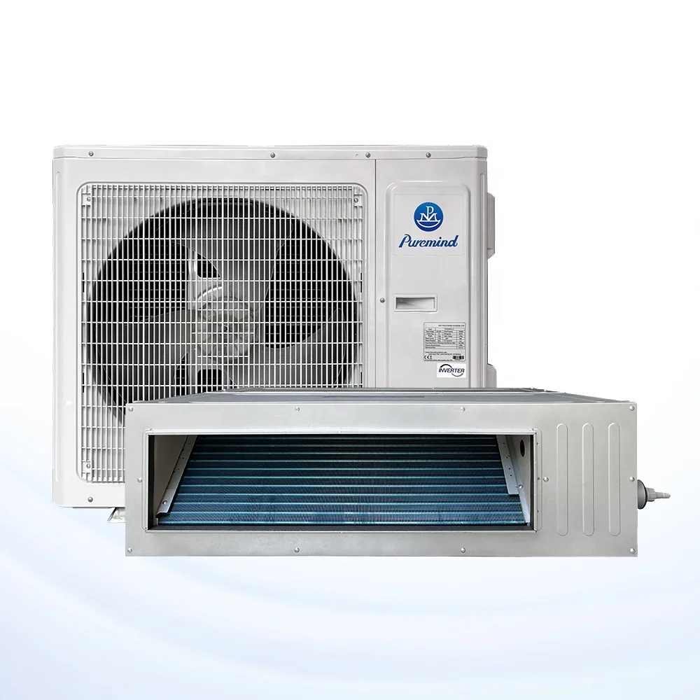 Новый Внутренний блок стандарта ЕС 12000Btu 18000Btu 24000Btu 36000Btu центральные кондиционеры воздуховода VRF FCU Wifi