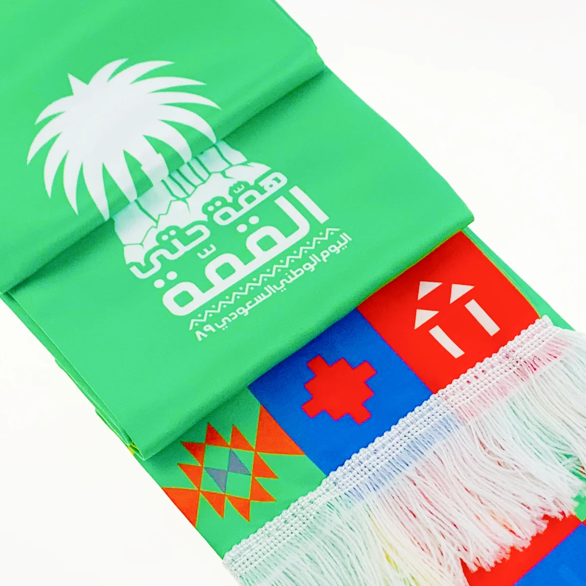 Wholesale Customized World Football Cup Football Team Club Scarf Double Sided Printing and Dyeing Fan Scarf Soccer Scarf Custom