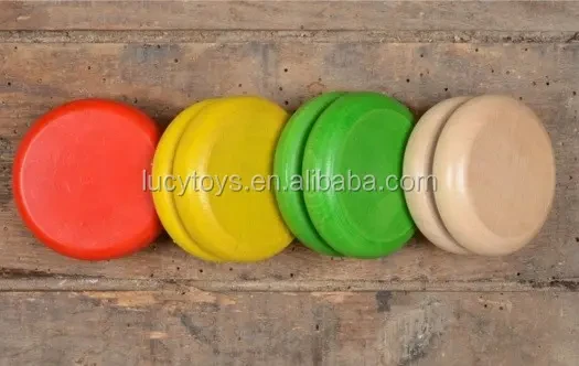 2023 Children Classic Customized Promotion Gift Wooden Cheap Yoyo Toys