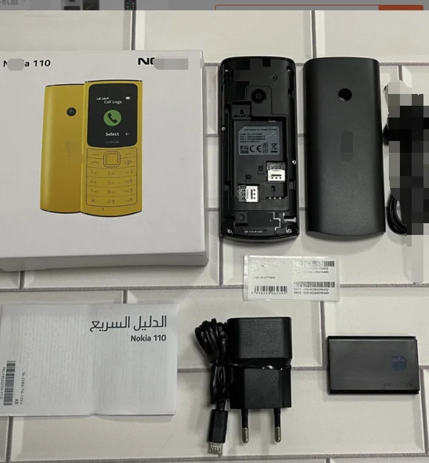 110 mobile phone Dual Sim Cards Used Unlocked Original Cellphone Unlock dual card with camera mobile phone
