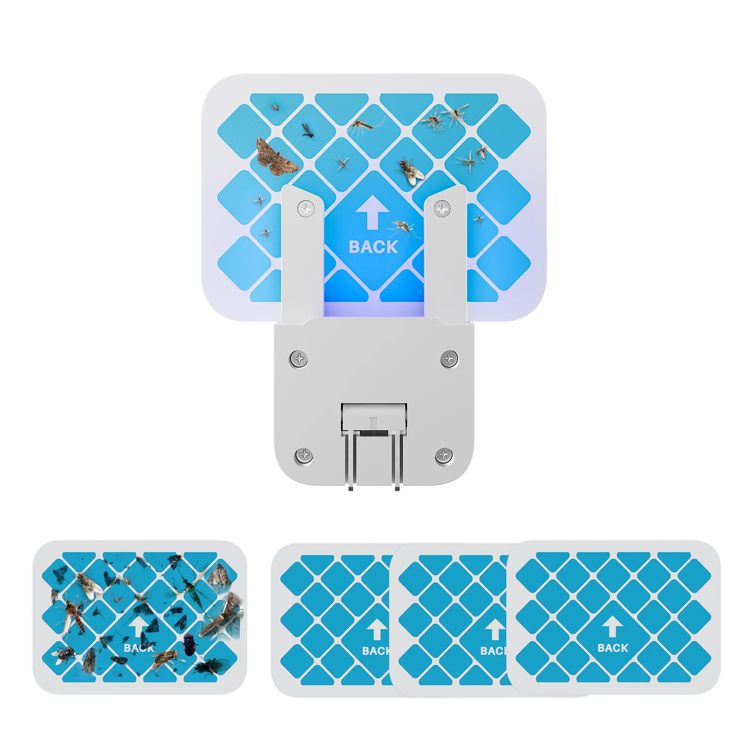 Indoor Fly Catcher Fly Killer Traps With Bait Super Effective Indoor for Home Use Gnat Traps Fruit Flies